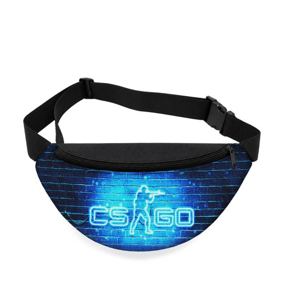 Дитяча сумка-бананка Counter-Strike Global Offensive 32х15 см на пояс або через плече (5788)