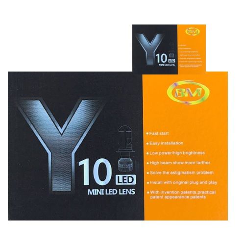 Авто LED Лампа міні-лінзи Y10 H4 XPRO (44607-Y10 H4_1082) | Зображення 1