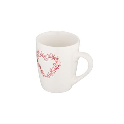 Чашка Ardesto Heart, 320мл, кераміка, білий (AR3467W) | Зображення 3