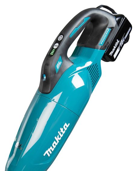 Пилосос акумуляторний Makita DCL284FZ (180 мбар, 1.2 м3/хв, HEPA, BL, LXT 18 В, без акумуляторів та зарядного пристрою) | Зображення 5