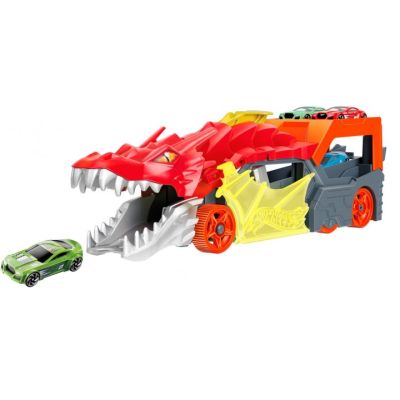 Ігровий набір Hot Wheels Вантажівка-транспортер &quot;Паща дракона&quot; (GTK42) | Зображення 1