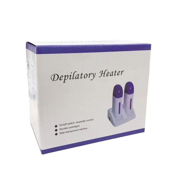 Воскоплав двокасетний Globalstar Depilatory Double Wax Heater WW-1031 2в1 з підставкою для депіляції волосся | Зображення 2