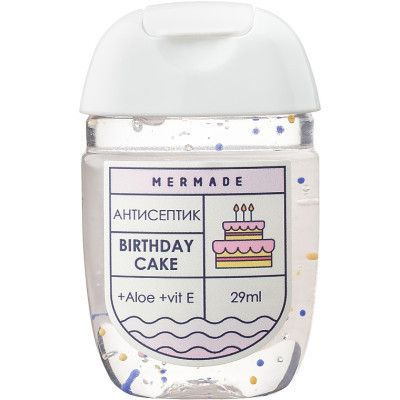 Антисептик для рук Mermade Birthday Cake 29 мл (4820241300112)