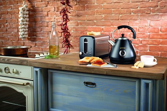 Электрочайник Gorenje K17CLBK/1.7 л/2200 Вт/автоотключение/система защиты от перегрева/индикация/черный (K17CLBK) | Зображення 1