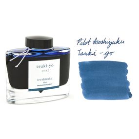 Элитные чернила для перьевых ручек Pilot Iroshizuku Ink 50мл, сине-зеленый (tsuki-yo/лунный свет)