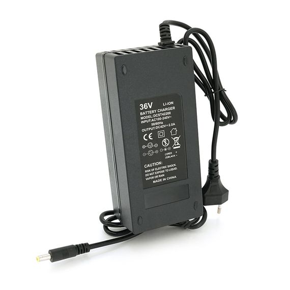 Зарядний пристрій Jinyi для акумуляторів Li-ion 36V(42V),10S,2A,штекер 5.5*2.5,з індикацією,BOX | Зображення 3
