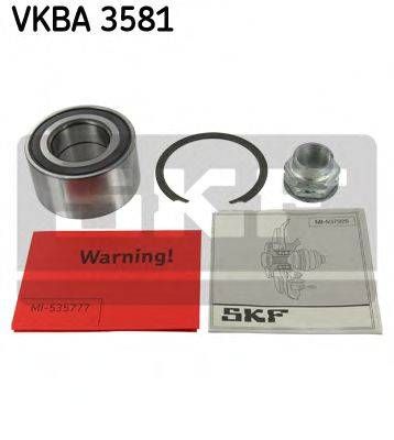 Підшипник маточини FIAT DOBLO 1,6-1,4-1,9D 01-перед. міст (Вир-во SKF) SKF VKBA3581 на FIAT STRADA пикап (178E)