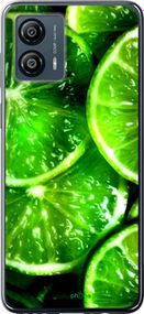 Чохол на Motorola Moto G53 Зелені часточки лимона "852u-3047-2448"