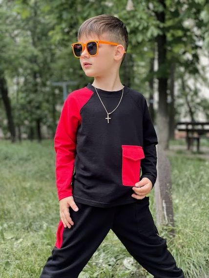 Костюм для хлопчика Носи своє 110 Чорний (p-6151-46692) | Зображення 3