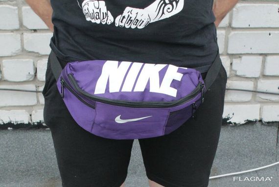 Поясная сумка Nike Team Training(фиолетовая) сумка на пояс | Зображення 1