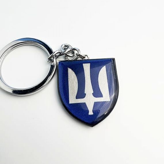 Брелок Dobroznak ПС ЗСУ Грозове небо 30х28 мм (1873)