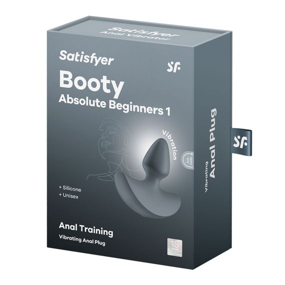 Анальна вібропробка Satisfyer Booty Absolute Beginners 1, для початківців | Зображення 4