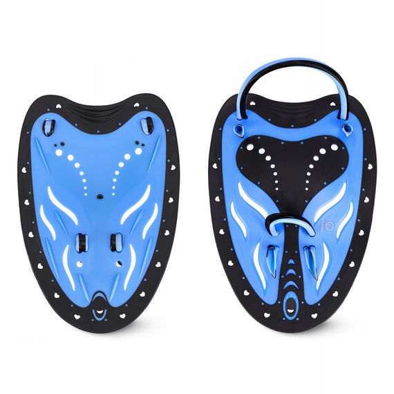 Лопатки для плавання в басейні TSUNAMI Swimming Paddles 2 шт Black/Blue (P-5905973405355) | Зображення 2