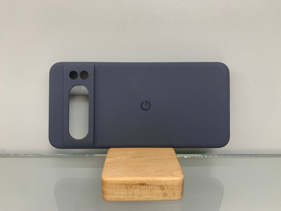 Google Pixel 8 Pro Протиударний чохол з логотипом софт тач Сірий