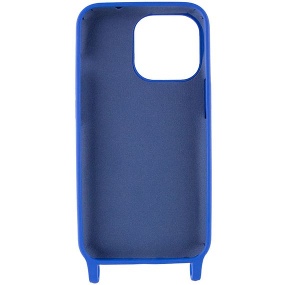 Чехол TPU two straps California для Apple iPhone 11 (6.1") Синий / Iris | Зображення 2
