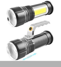 Переносний ліхтар із функцією zoom, Police, S912-XPE+COB (47127-912_288)