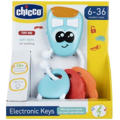 Прорезыватель Chicco погремушка Электронные ключи (11163.00) | Зображення 2
