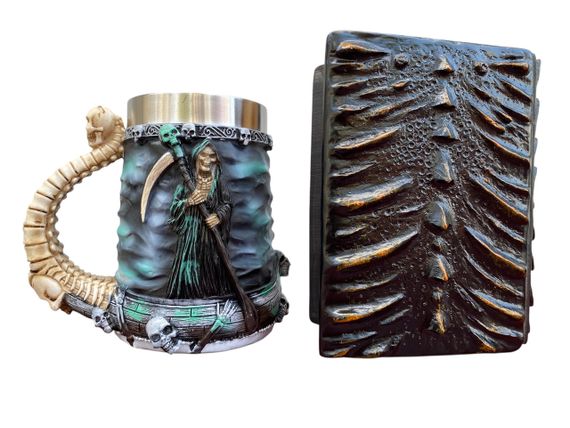 Подарунковий набір Кухоль 3D Підземний 574 і Блокнот 3D «Жар Серця Дракона» | Зображення 1