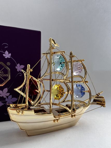 Фігурка зі стразами зі стразами Ship Dream 10х8 см | Зображення 1