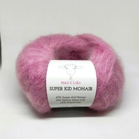 Super Kid Mohair № 12 (Marrido-Gazzal) Турецька пряжа для в'язання нитки кід мохер 64412