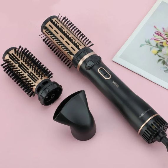 Фен побутовий для волосся VGR V-496 1000 Вт, Фен дорожній для укладання, Фен для FW-299 ламких волосся | Зображення 2
