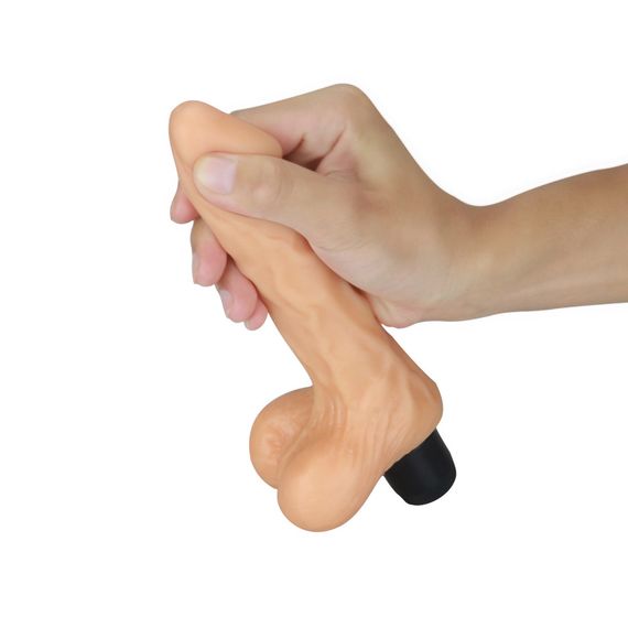 Реалістичний вібратор - Xtreme Feel Vibrator Flesh 8" Sex Aura | Зображення 2
