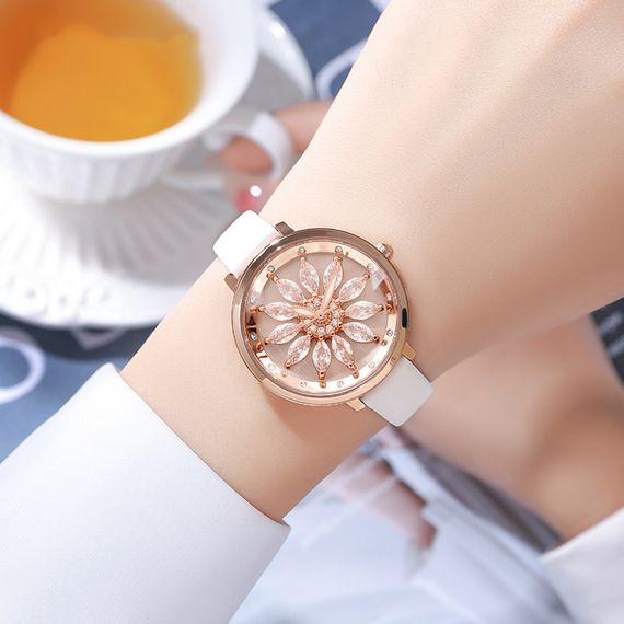 Жіночий годинник Skmei 2268MTWT Matte White | Зображення 2