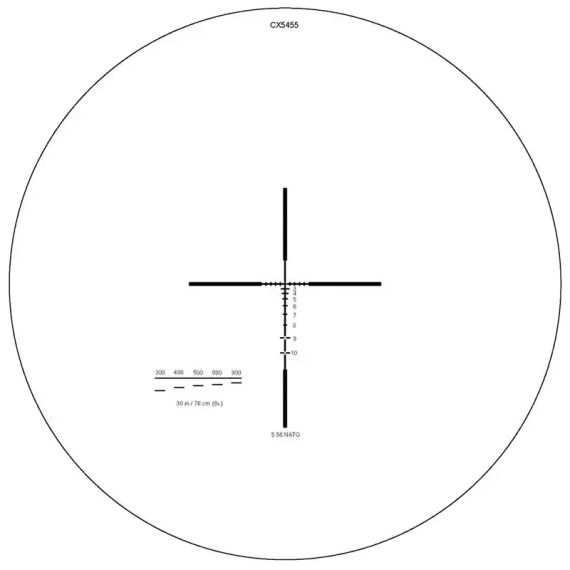 Прицел оптический ELCAN Specter DR 1,5-6x DFOV156-L1 Оптический прицел Оптический прицел для АК 47 Прицел | Зображення 3