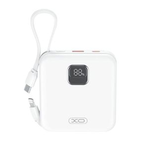 Універсальна Мобільна Батарея Power Bank XO PR235 22.5W with built-in iP and TYPE-C cable 10000 mAh Колір