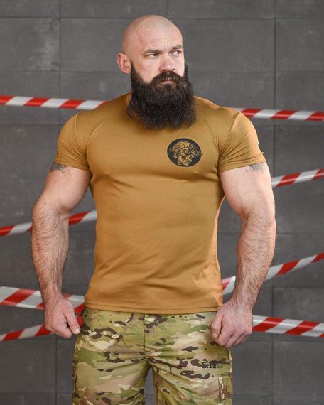 Тактична терморегулююча футболка SABUR дива кайот ВТ6566 | Зображення 1