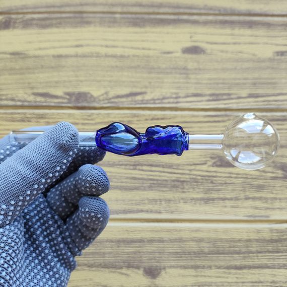 Стеклянная трубка Lady Oil Blue | Зображення 1