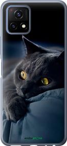 Чохол на Vivo Y52S Димчастий кіт "825u-2242-2448"