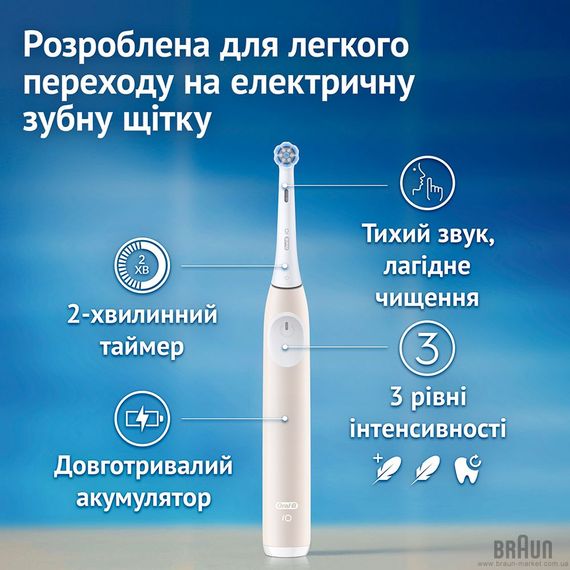 Електрощітка BRAUN Oral-B iO Series 2 iOS2.1C9.0 Pink | Зображення 4
