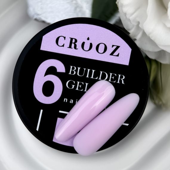 Гель для нарощення нігтів Crooz Builder gel 06 (ліловий) 15мл