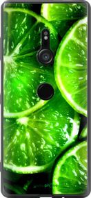 Чохол на Sony Xperia XZ3 H9436 Зелені часточки лимона "852u-1540-2448"
