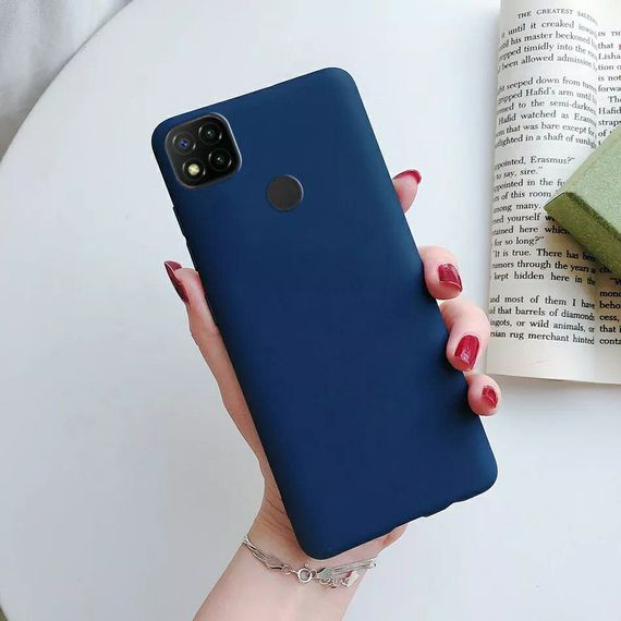 Чохол Candy Silicone для Xiaomi Redmi 10C колір Синій | Зображення 1