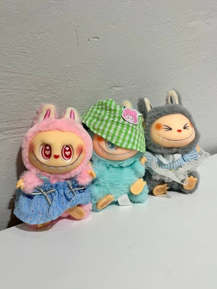 Дитяча м'яка іграшка-брелок The Monsters Labubu Labubu15 в асортименті | Зображення 1