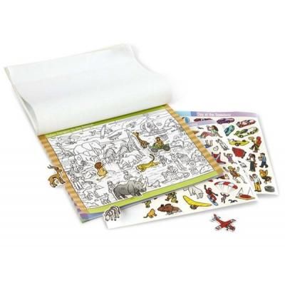 Набор для творчества Melissa&amp;Doug Найди и наклей наклейку Приключения (MD30151) | Зображення 1