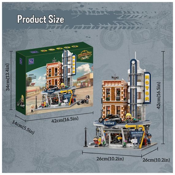 Конструктор Pantasy Original Моторесторан (85024) | Зображення 7