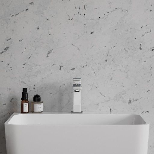 Змішувач для раковини Omnires Parma white (PM7410CRB) | Зображення 2