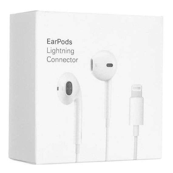 Наушники EarPods with Mic Lightning MMTN2ZM/A (AAA) (box, no logo) | Зображення 1