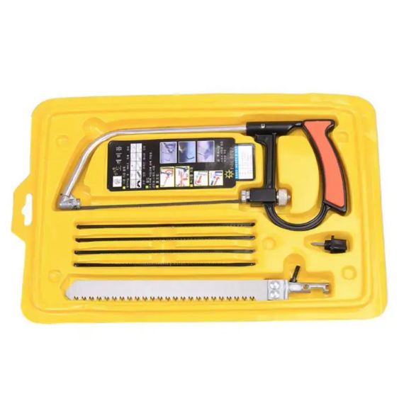 Ножівка по дереву в наборі з пилками TV One, Пилка для дерева та металу ручна