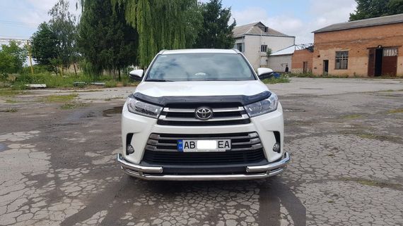 Кенгурятник ST-Special (нерж) для Toyota Highlander 2014-2019 гг | Зображення 3