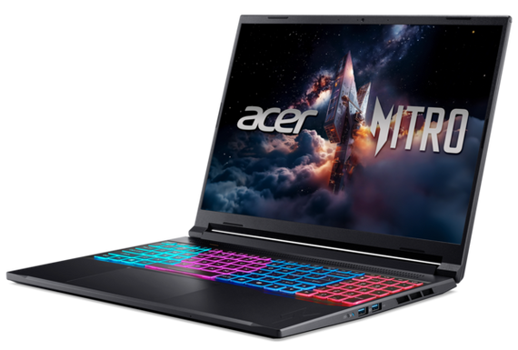 Ноутбук Acer Nitro V 16S AI ANV16S-41-R3BL (NH.U03EU.006) Obsidian Black | Зображення 2
