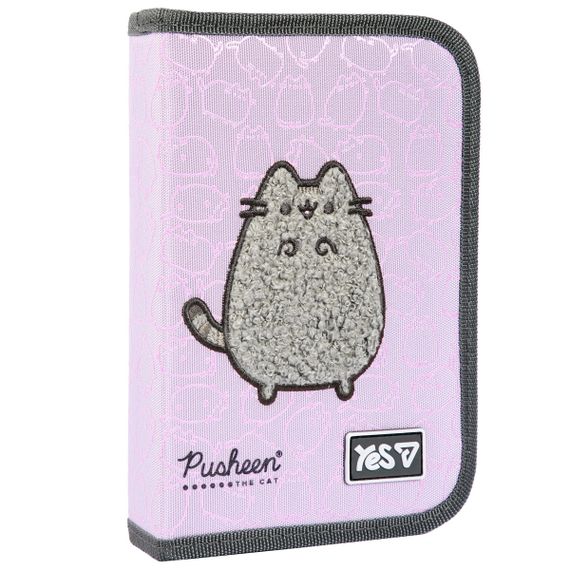 Пенал твердий одинарний із двома клапанами YES HP-04 Pusheen Delicacy 533741 4х13х21 см | Зображення 1