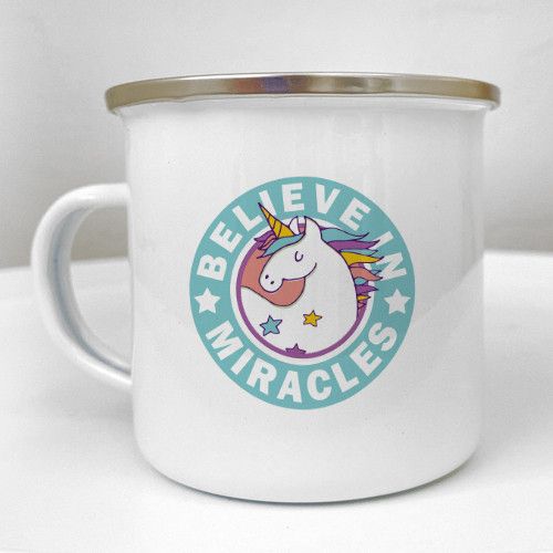 Кружка металлическая Camper Believe in miracles 250 мл (KRM_23S033)
