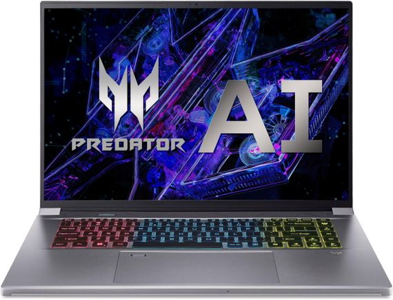 Ноутбук Acer Predator Triton Neo 16 PTN16-51 16' WQXGA, Intel U7-155H, 16GB, F1TB, NVD4060-8, Lin, сріблястий (NH.QSAEU.002)