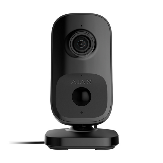 4 Mp WI-FI видеокамера встроенным искусственным интеллектом Ajax IndoorCam black