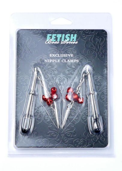 Затискачі на соски Exclusive Nipple Clamps No.4 Fetish Boss Series sexstyle | Зображення 1