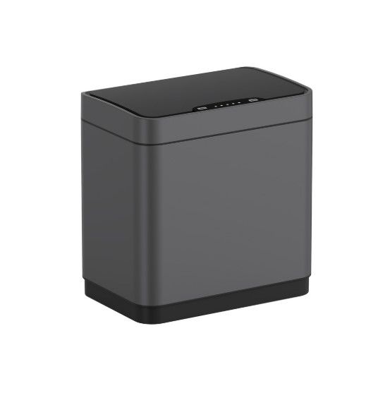 Відро для сміття сенсорне прямокутне Koer TC-020312-07 12 л графіт (KR5587) | Зображення 3
